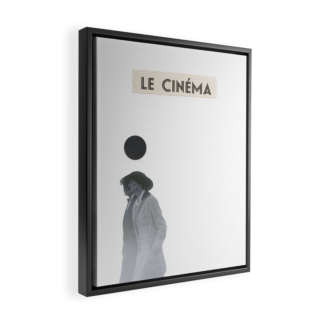 Le Cinema Framed Canvas Print Gallery Image 2