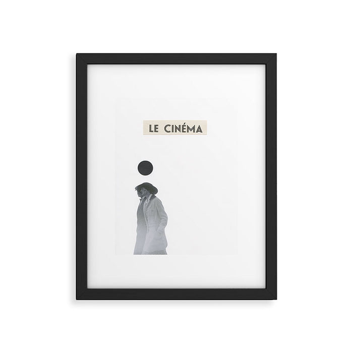 Le Cinema Framed Art Print Gallery Image 1