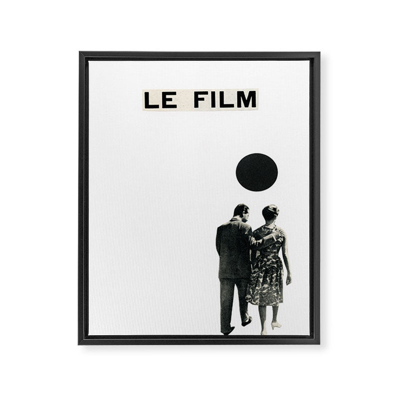 Le Film Framed Canvas Print Gallery Image 6