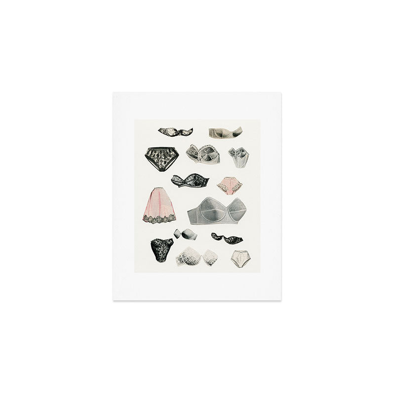 Lingerie Art Print Gallery Image 1