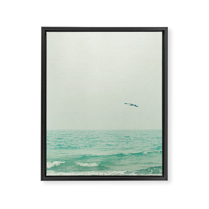 Lone Bird Framed Canvas Print Gallery Image 1