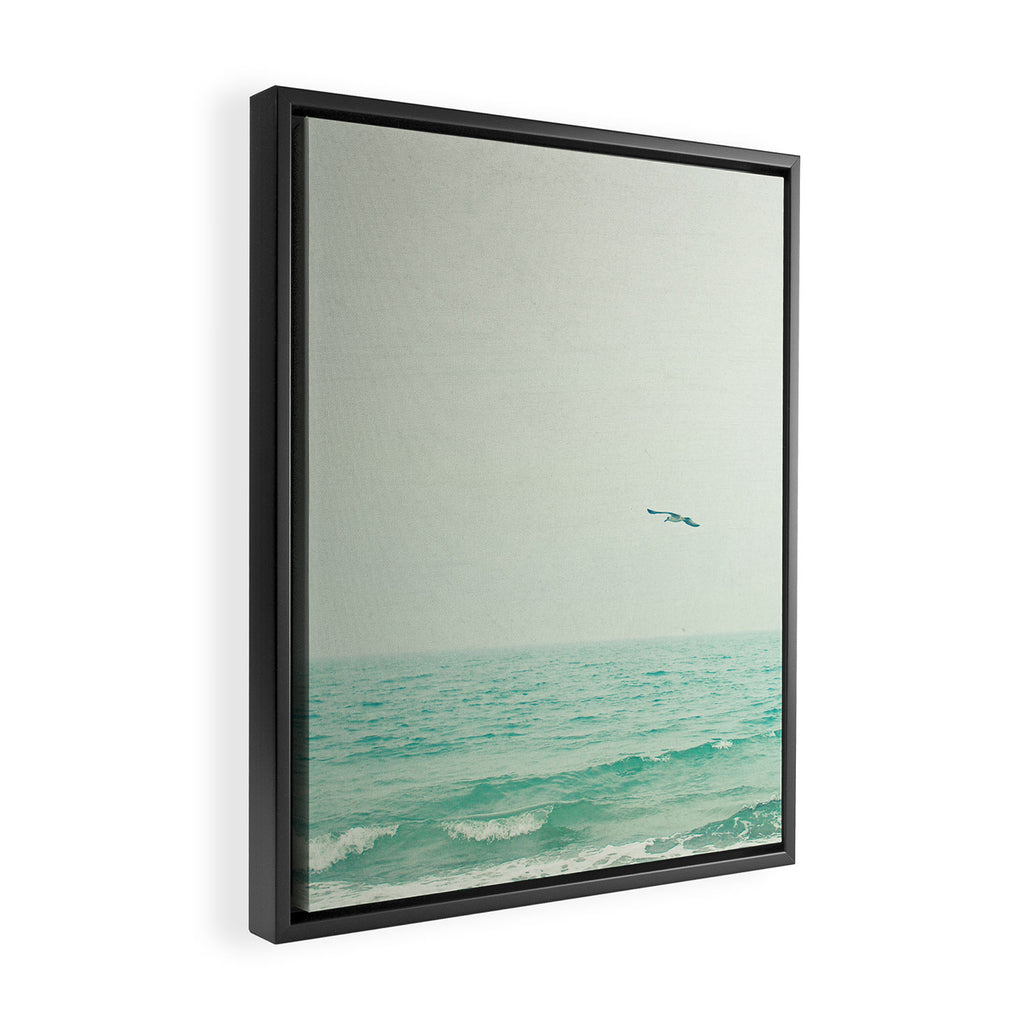 Lone Bird Framed Canvas Print Gallery Image 2