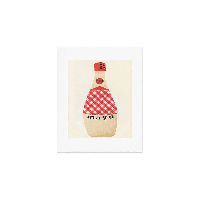 Mayonnaise Art Print Gallery Image 1