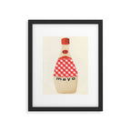 Mayonnaise Framed Art Print Gallery Image 5