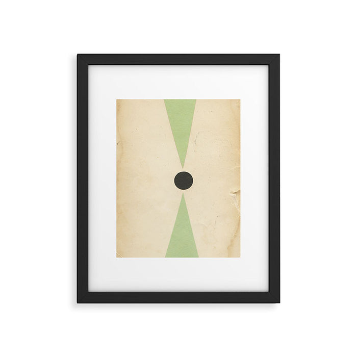 Mint Bow Framed Art Print Gallery Image 1