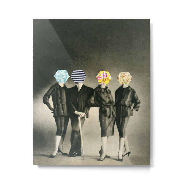Modern Fashion Metal Print Gallery Image 1