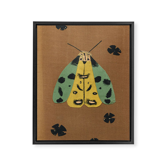 Moth II Framed Canvas Print Gallery Image 1