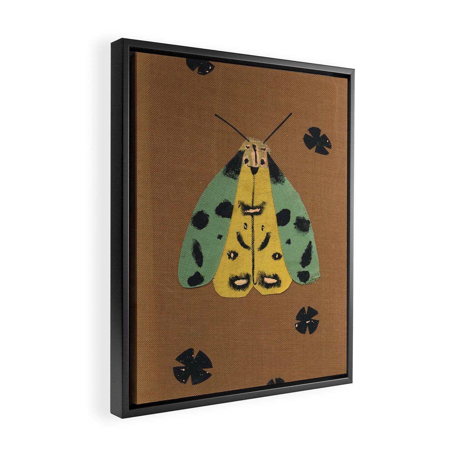 Moth II Framed Canvas Print Gallery Image 2
