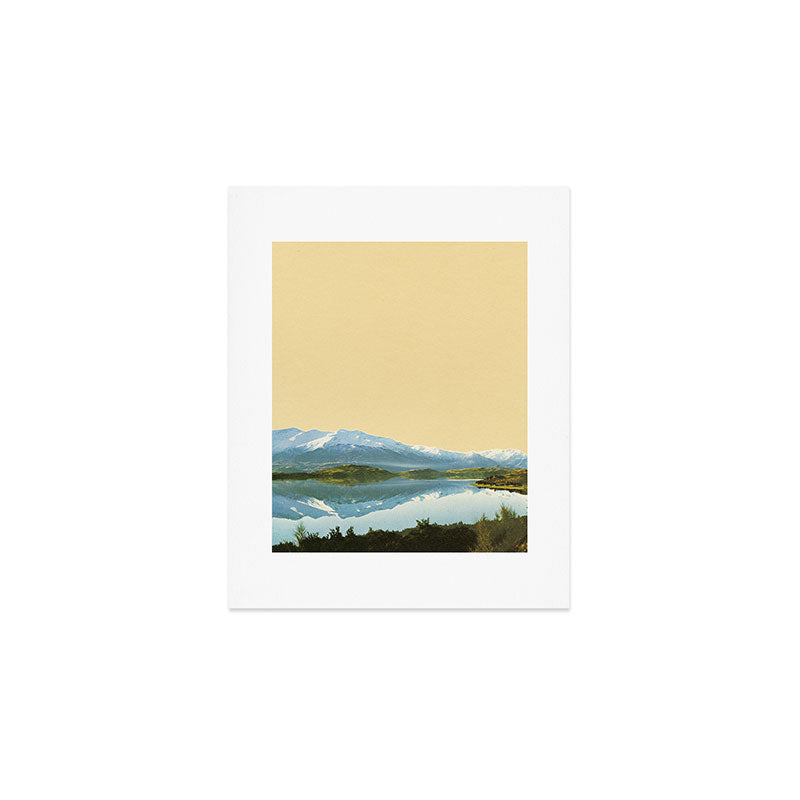 Mountain Lake Art Print Gallery Image 1