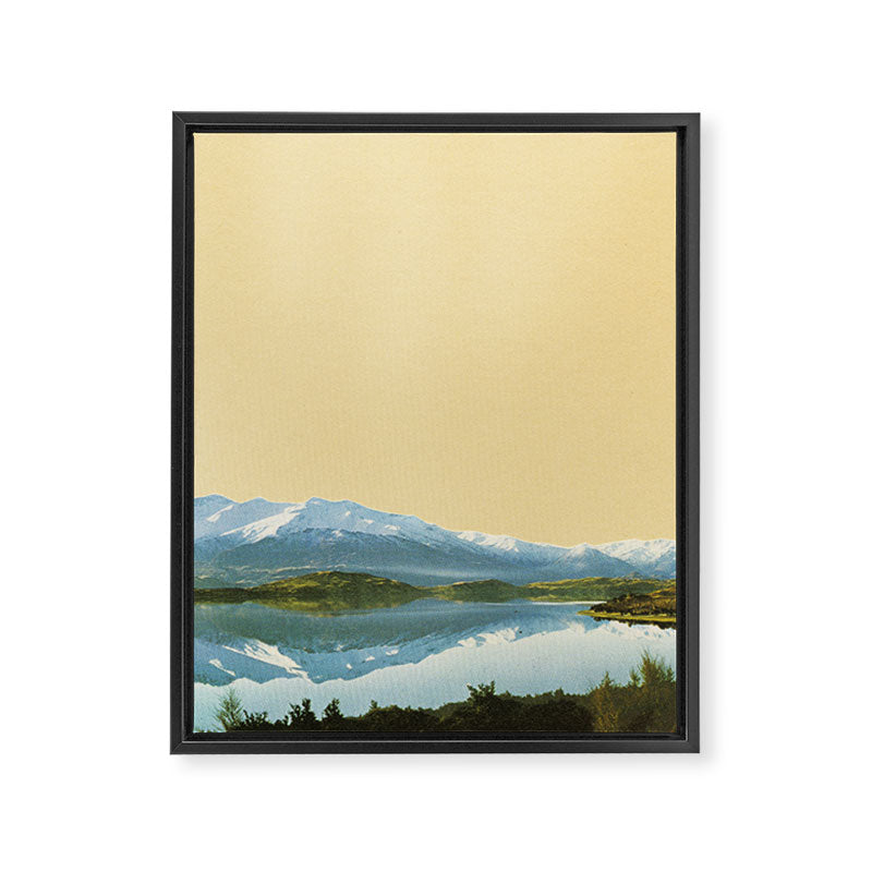 Mountain Lake Framed Canvas Print Gallery Image 6