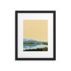 Mountain Lake Framed Art Print Gallery Image 5