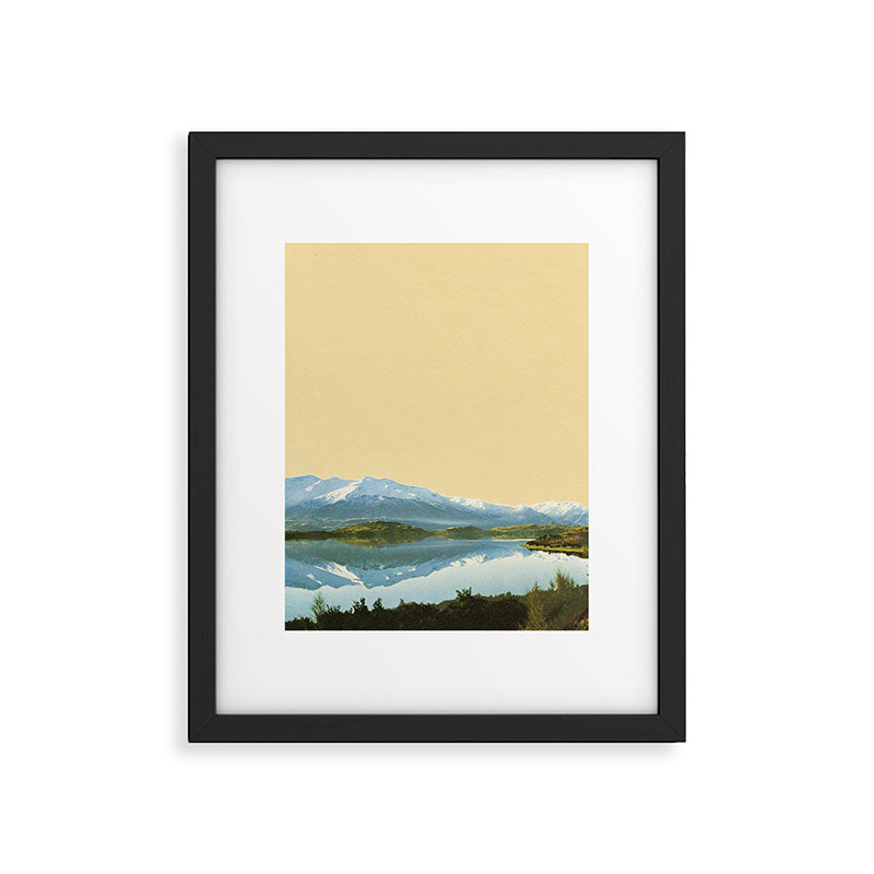Mountain Lake Framed Art Print Gallery Image 5