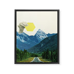 Moving Mountains Framed Canvas Print Gallery Image 6