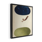 Night Swim Framed Canvas Print Gallery Image 2