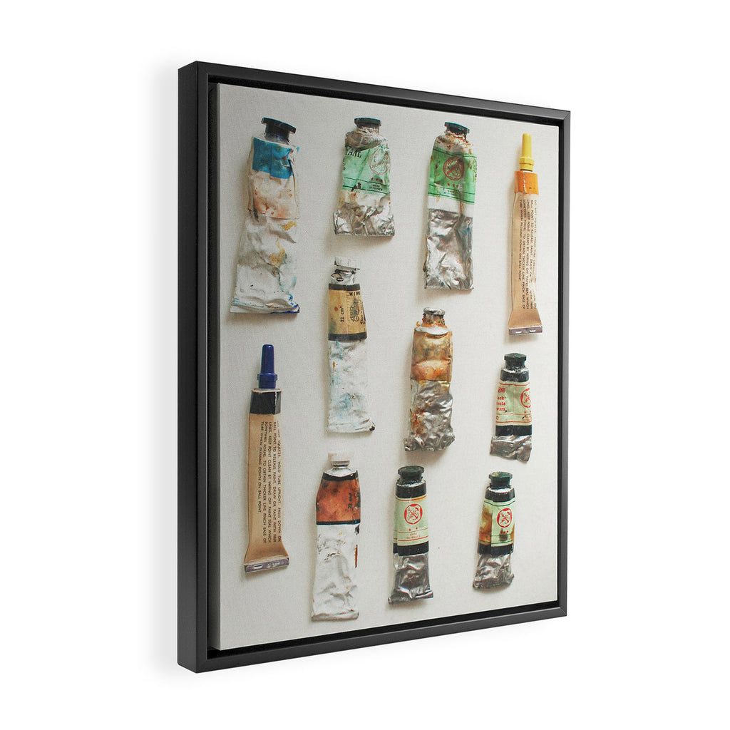 Oils Framed Canvas Print Gallery Image 2