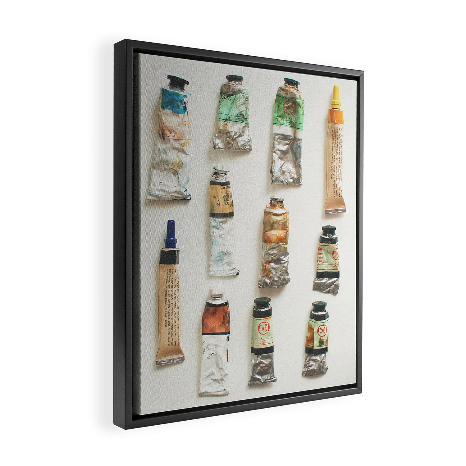 Oils Framed Canvas Print Gallery Image 2