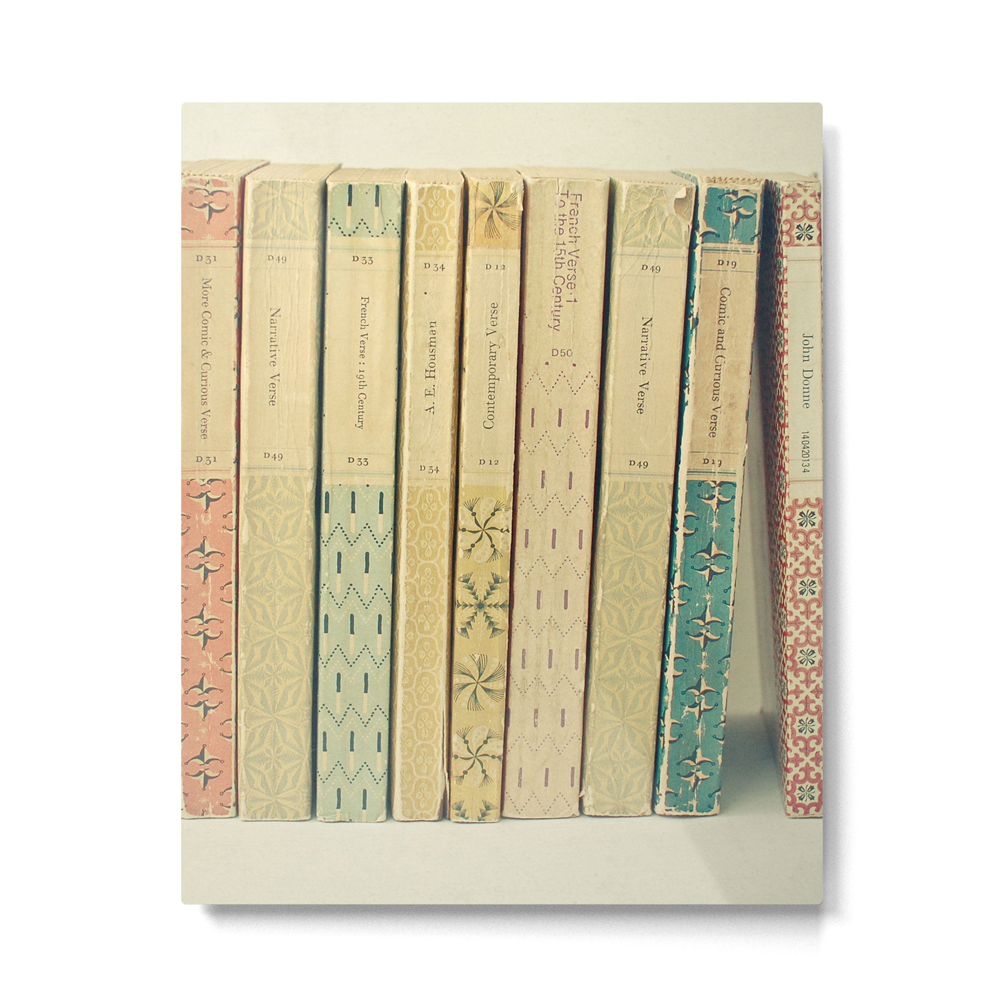 Old Books Metal Print Gallery Image 6