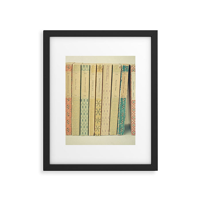 Old Books Framed Art Print Gallery Image 1
