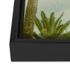 Palm Trees Framed Canvas Print Gallery Image 3