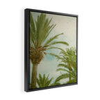 Palm Trees Framed Canvas Print Gallery Image 2