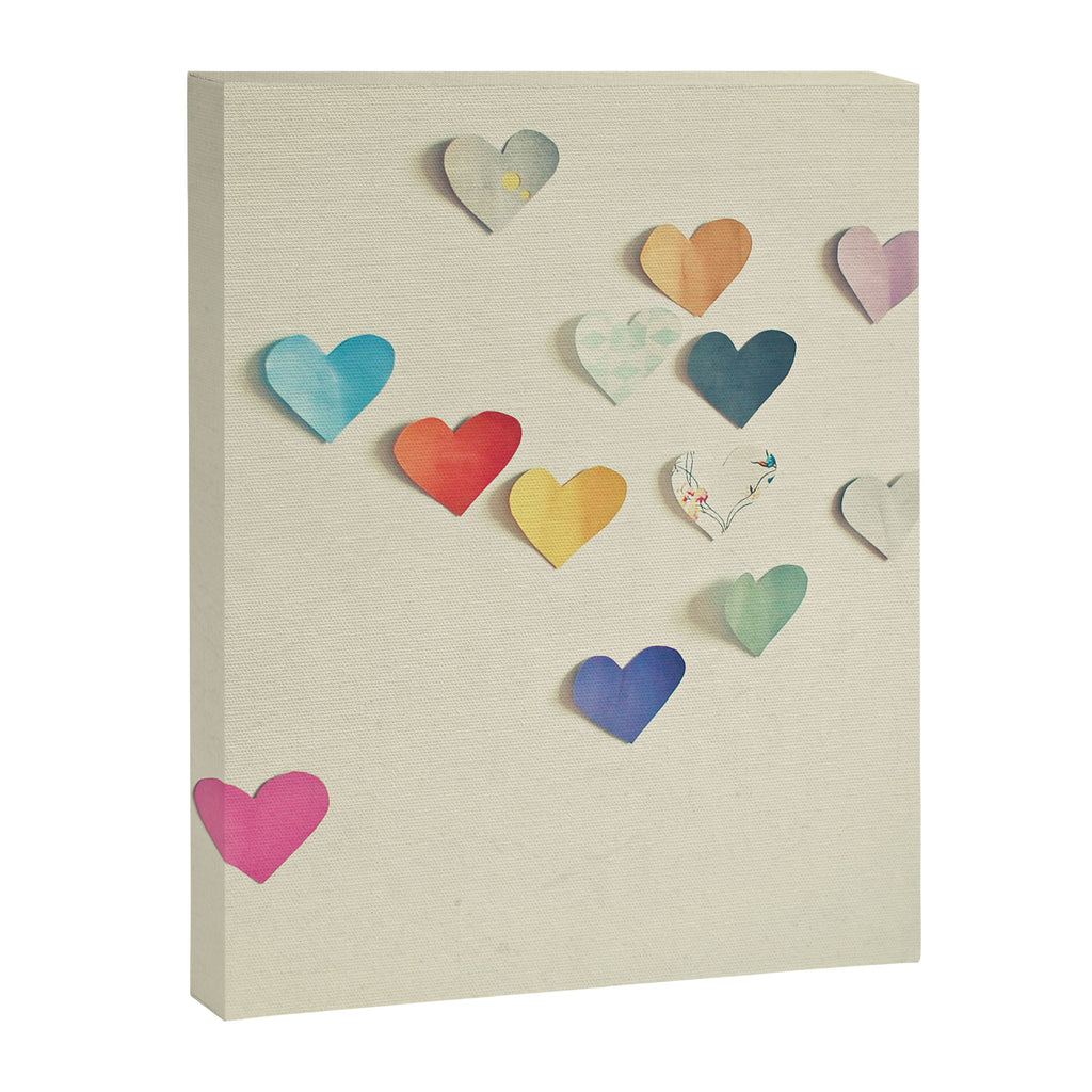 Paper Hearts Canvas Print Gallery Image 8