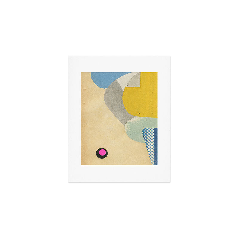 Paper Mountains 4 Art Print Gallery Image 1