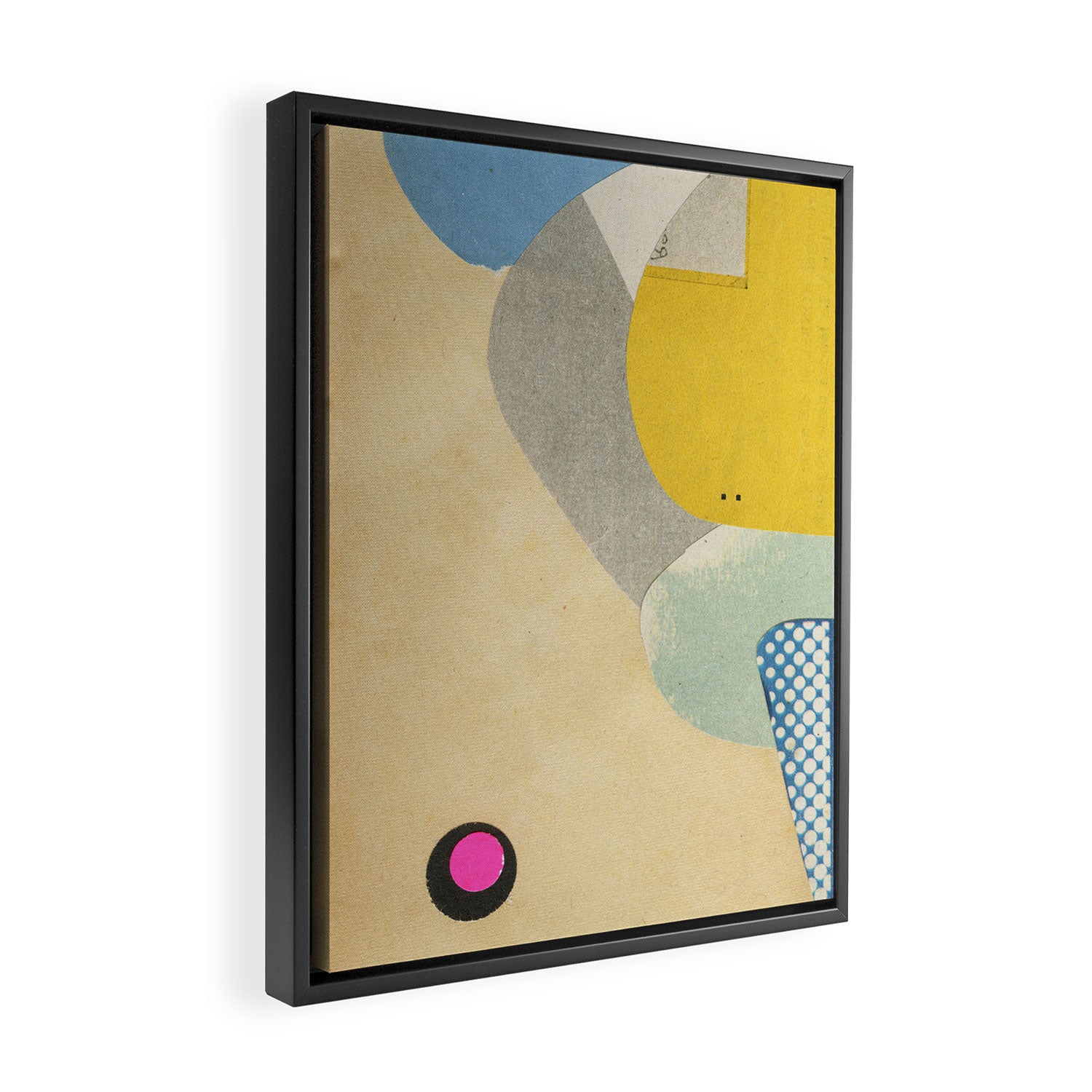 Paper Mountains 4 Framed Canvas Print Gallery Image 2