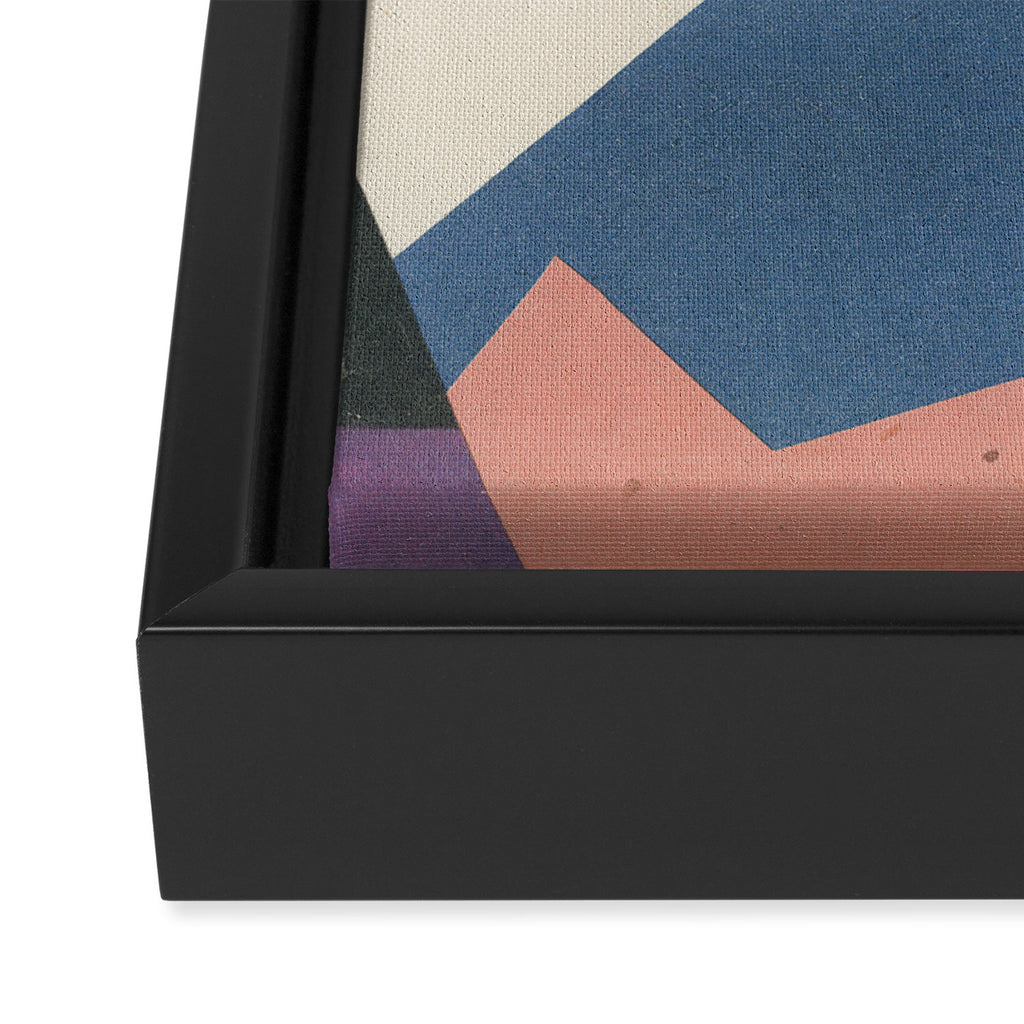 Paper Peaks Framed Canvas Print Gallery Image 3