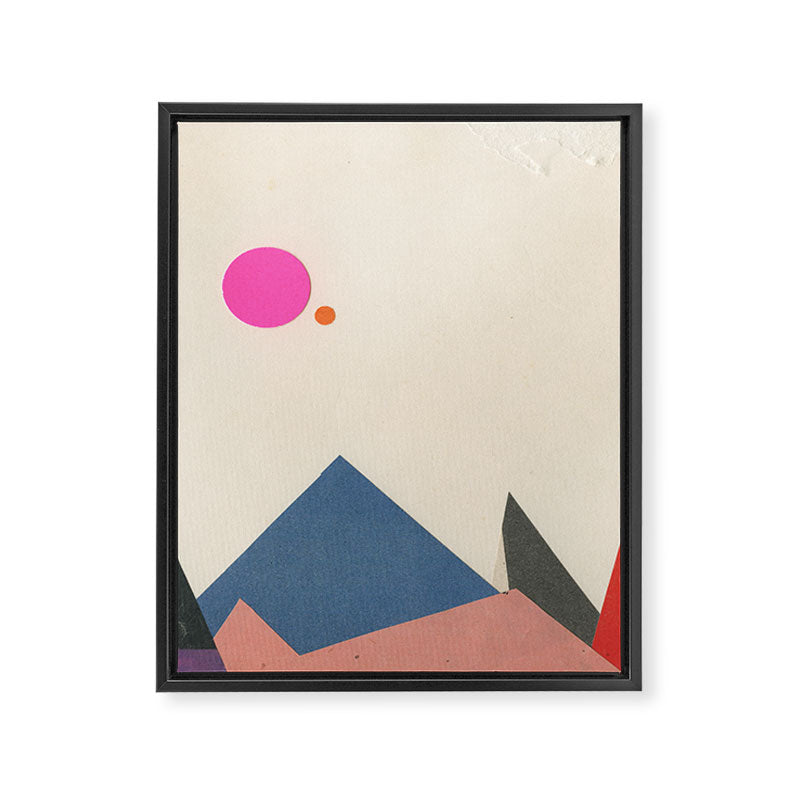 Paper Peaks Framed Canvas Print Gallery Image 6