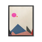 Paper Peaks Framed Canvas Print Gallery Image 6