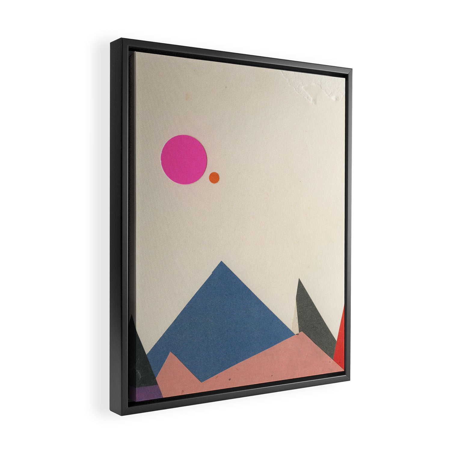 Paper Peaks Framed Canvas Print Gallery Image 2