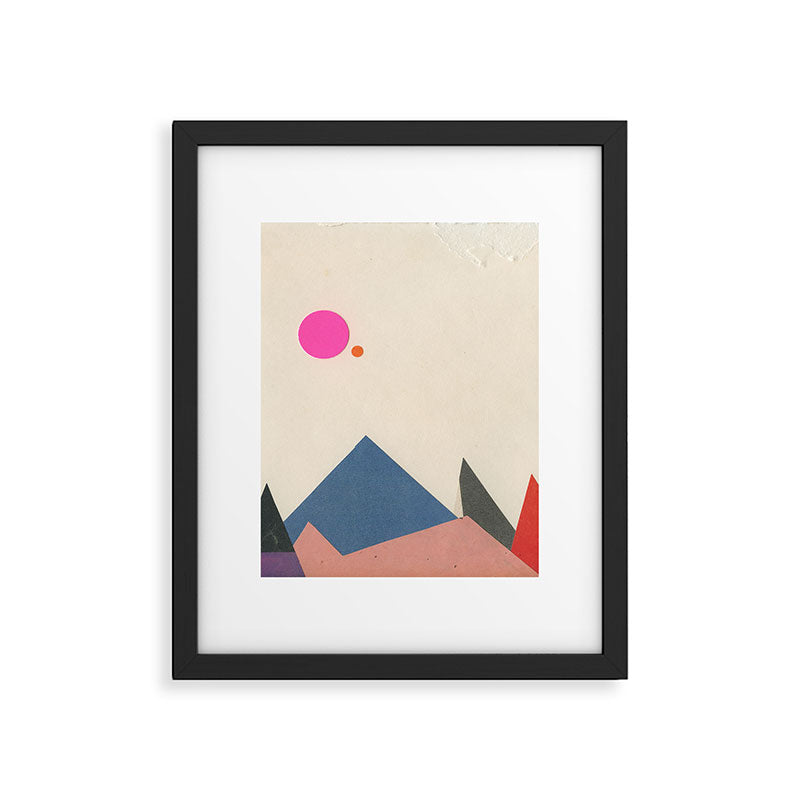 Paper Peaks Framed Art Print Gallery Image 5