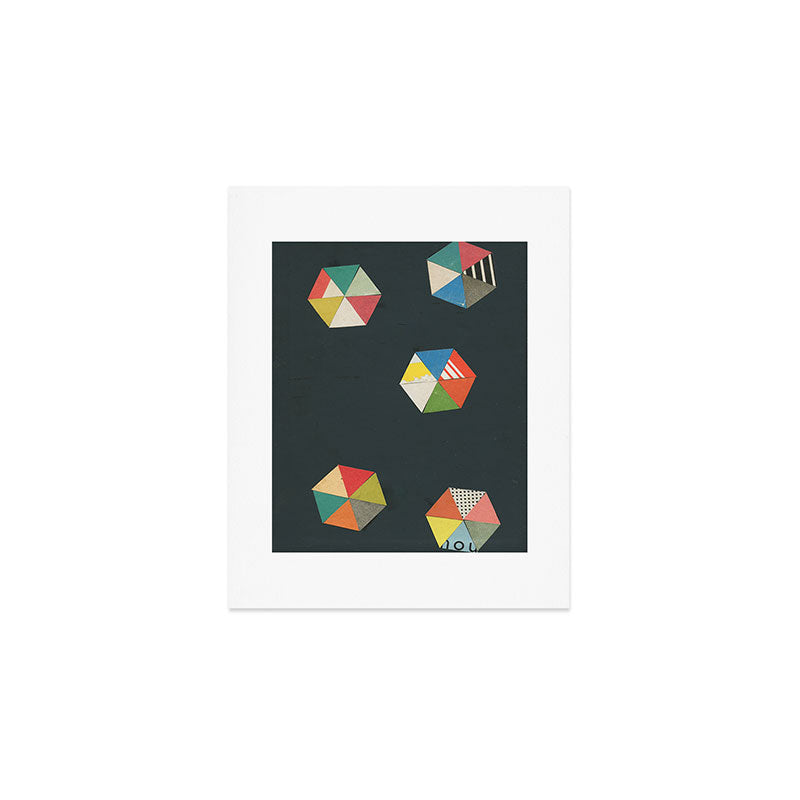Paper Shapes Art Print Gallery Image 1