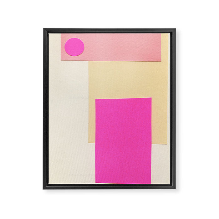 Patchwork Framed Canvas Print Gallery Image 1