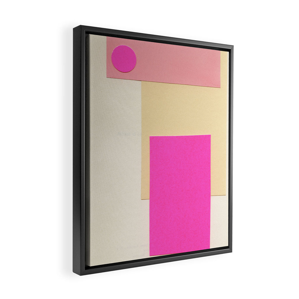 Patchwork Framed Canvas Print Gallery Image 2