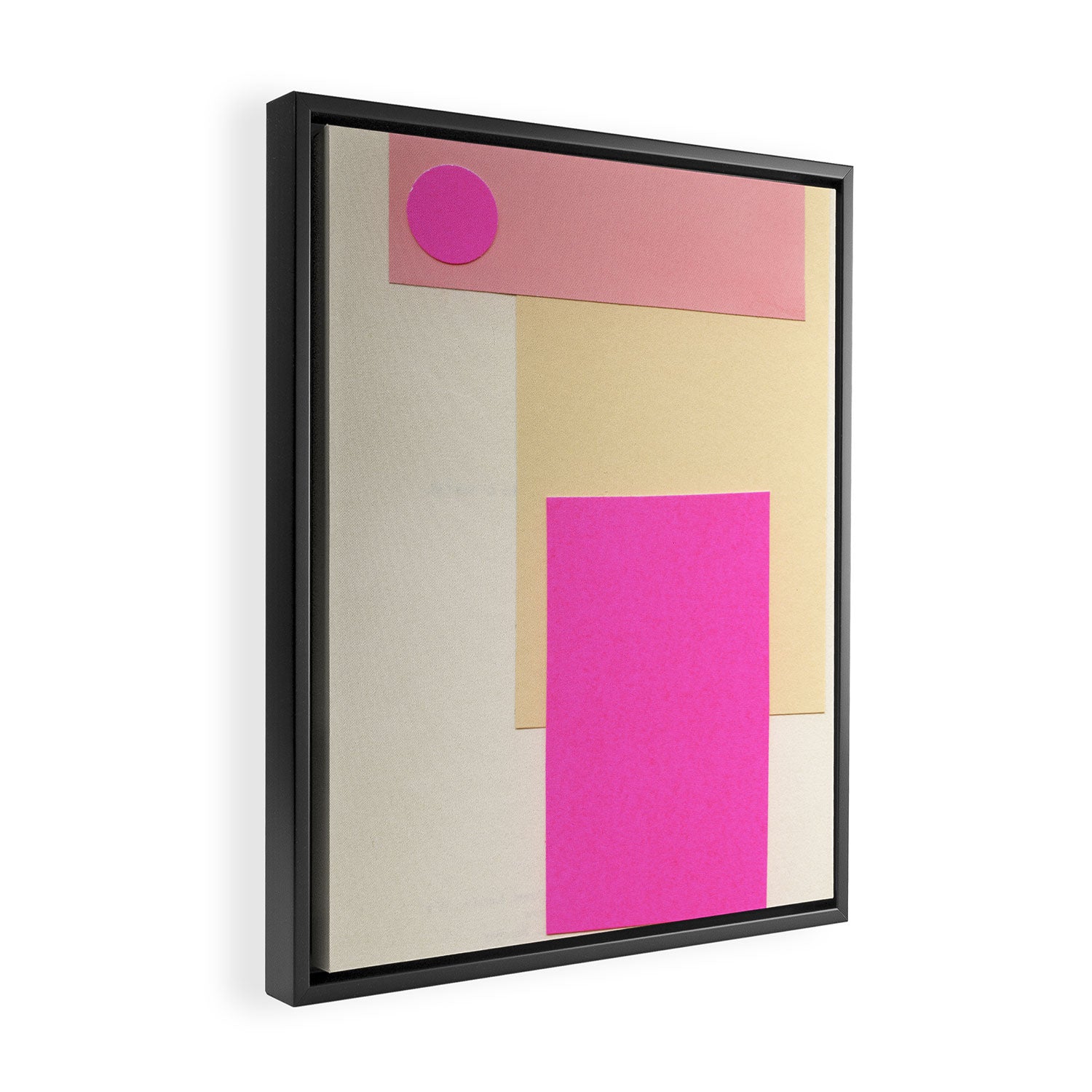 Patchwork Framed Canvas Print Gallery Image 2