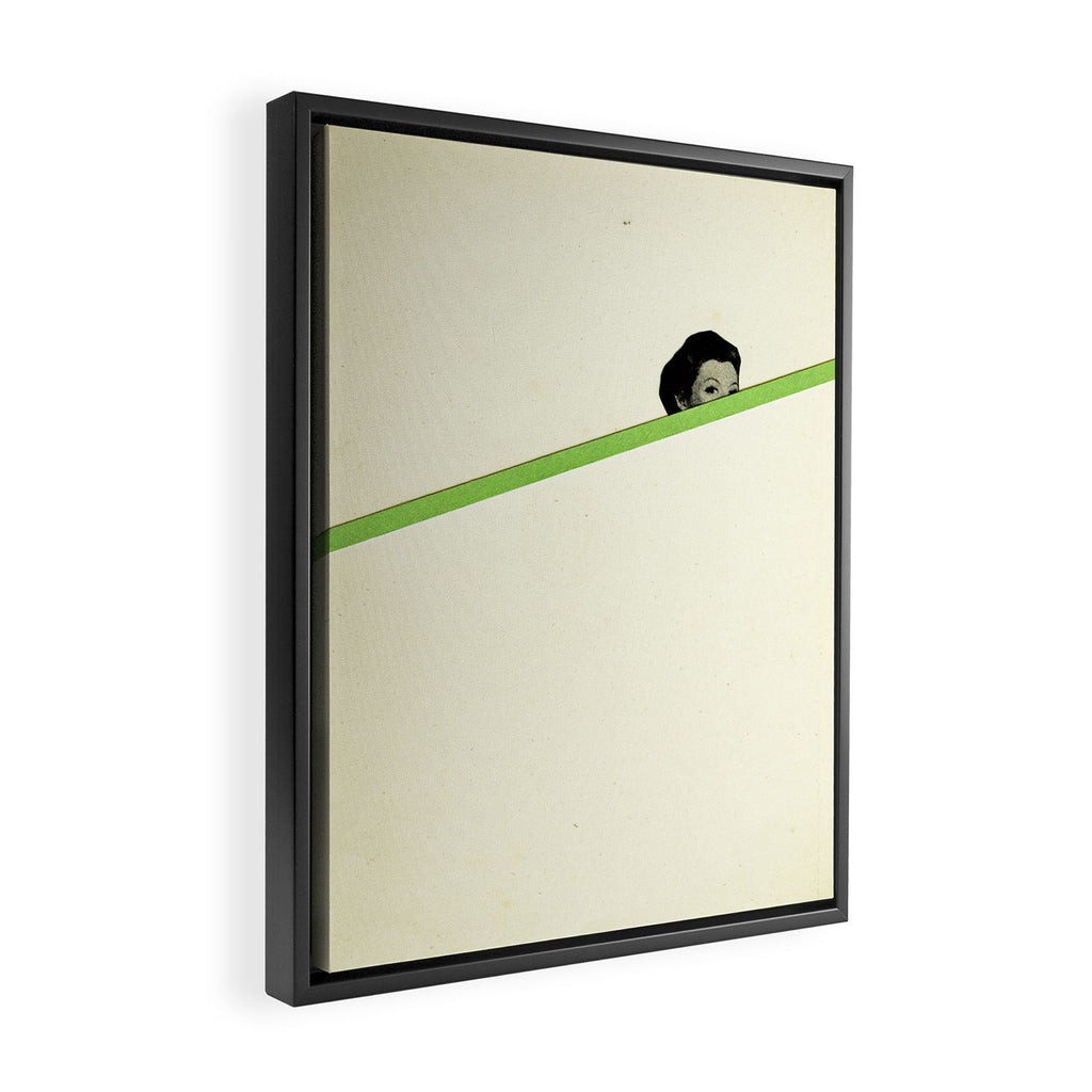 Peekaboo Framed Canvas Print Gallery Image 2