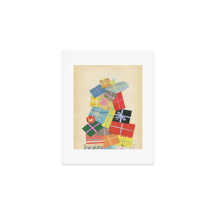 Pile of Presents Art Print Gallery Image 1