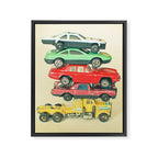 Pile Up Framed Canvas Print Gallery Image 8