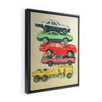 Pile Up Framed Canvas Print Gallery Image 2