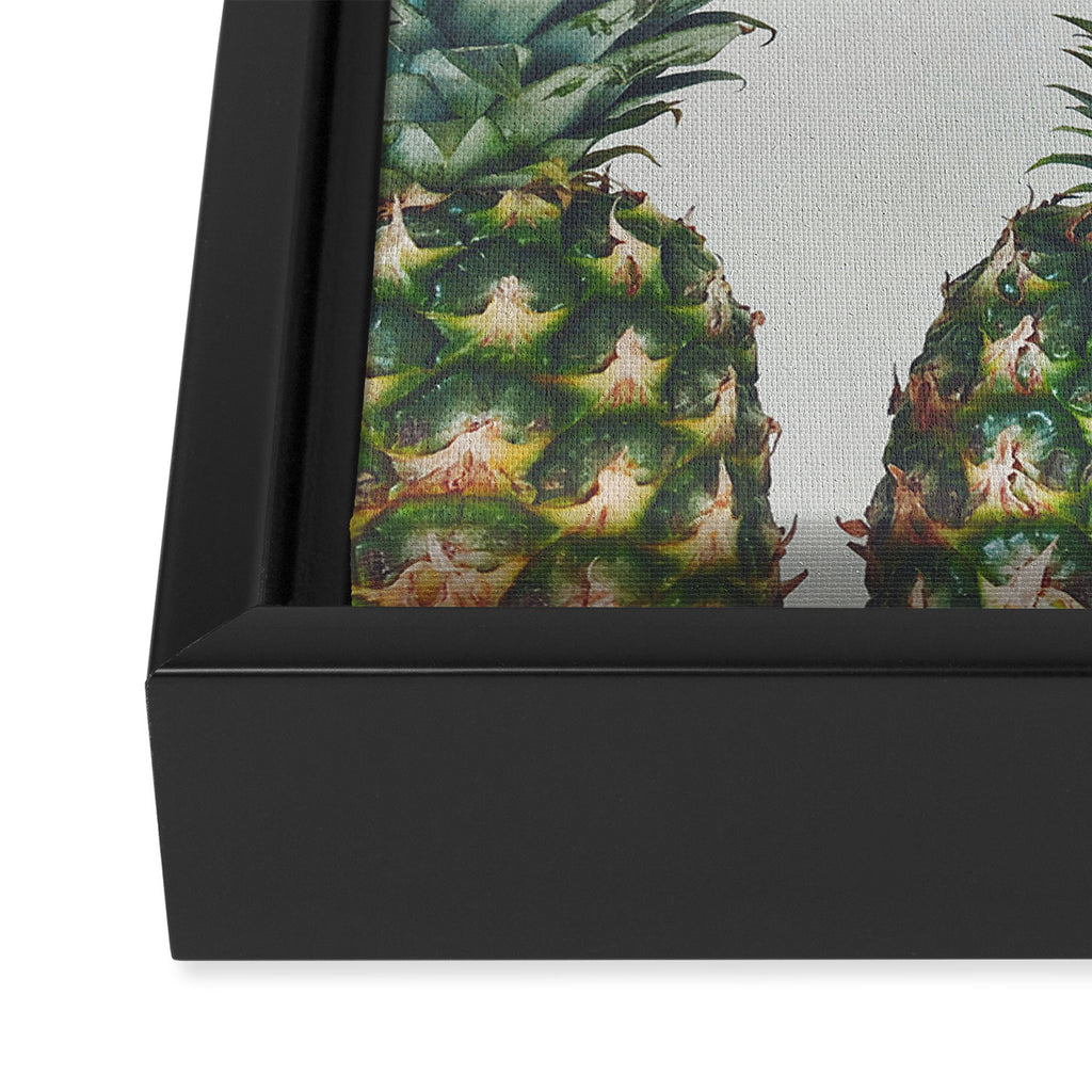 Pineapple Trio Framed Canvas Print Gallery Image 3