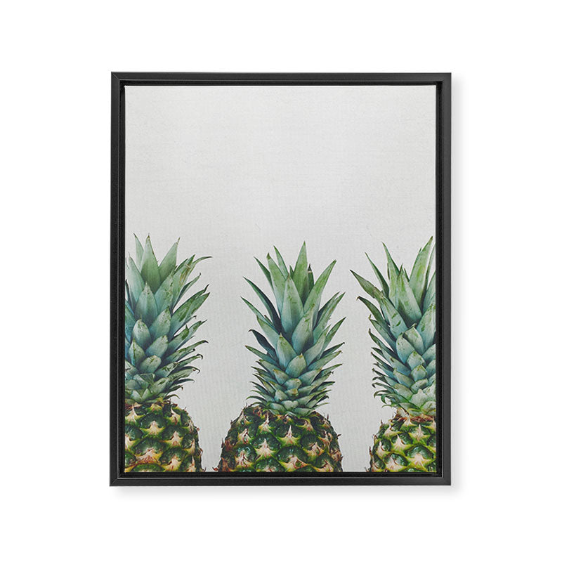 Pineapple Trio Framed Canvas Print Gallery Image 8