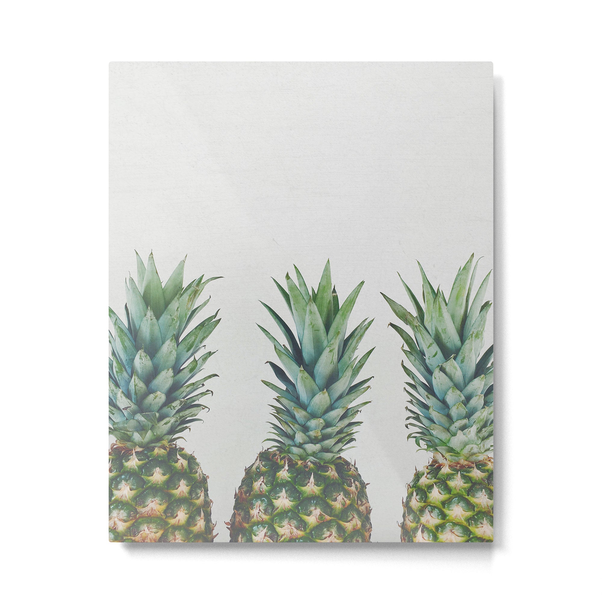 Pineapple Trio Metal Print Gallery Image 6