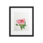 Pink Anemone Framed Art Print Gallery Image 4
