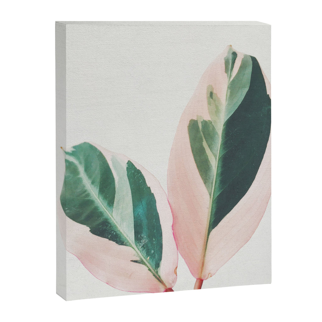 Pink Leaves I Canvas Print Gallery Image 8