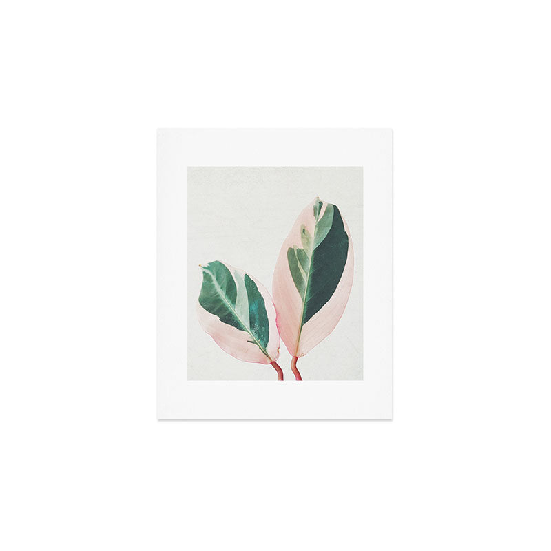 Pink Leaves I Art Print Gallery Image 1