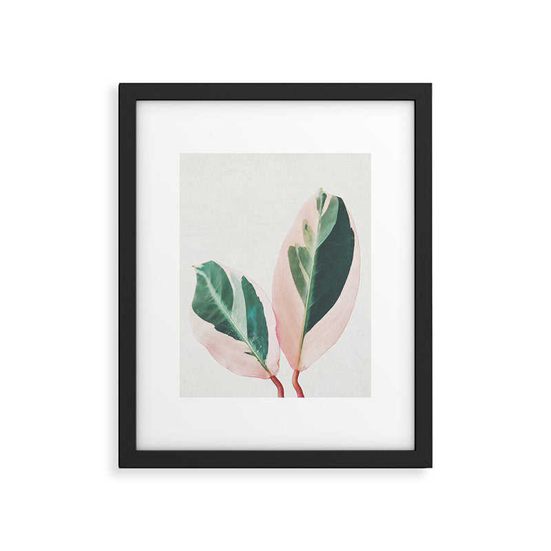 Pink Leaves I Framed Art Print Gallery Image 6