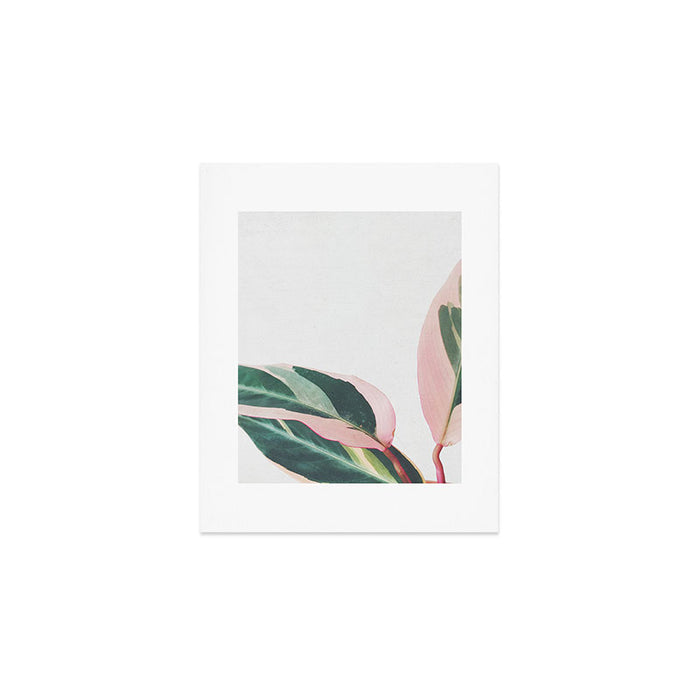 Pink Leaves II Art Print Gallery Image 1