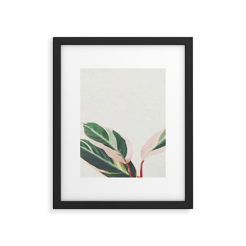 Pink Leaves III Framed Art Print Gallery Image 6