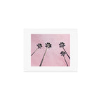 Pink Palms Art Print Gallery Image 1